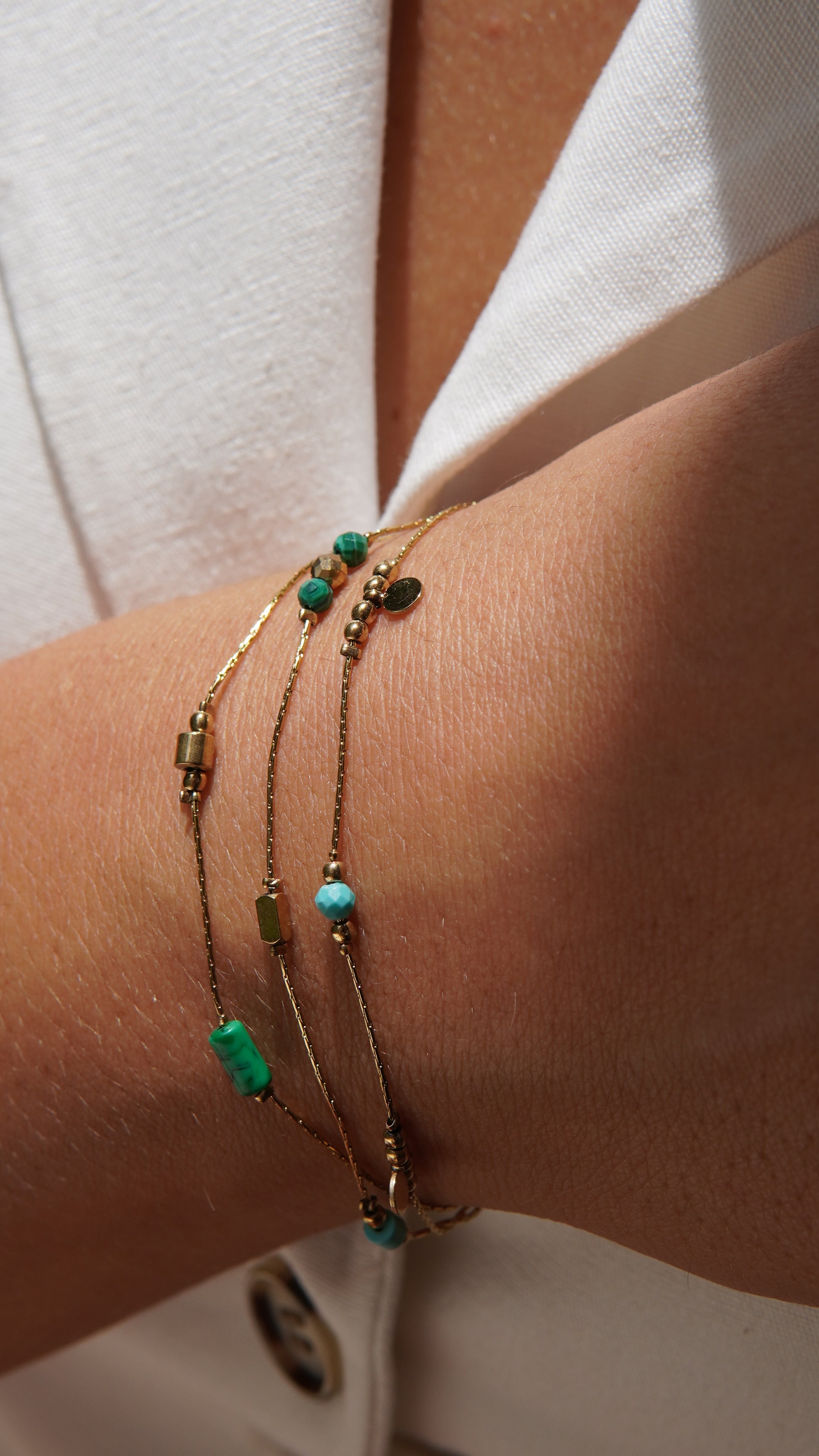 Brazalete Malaquita