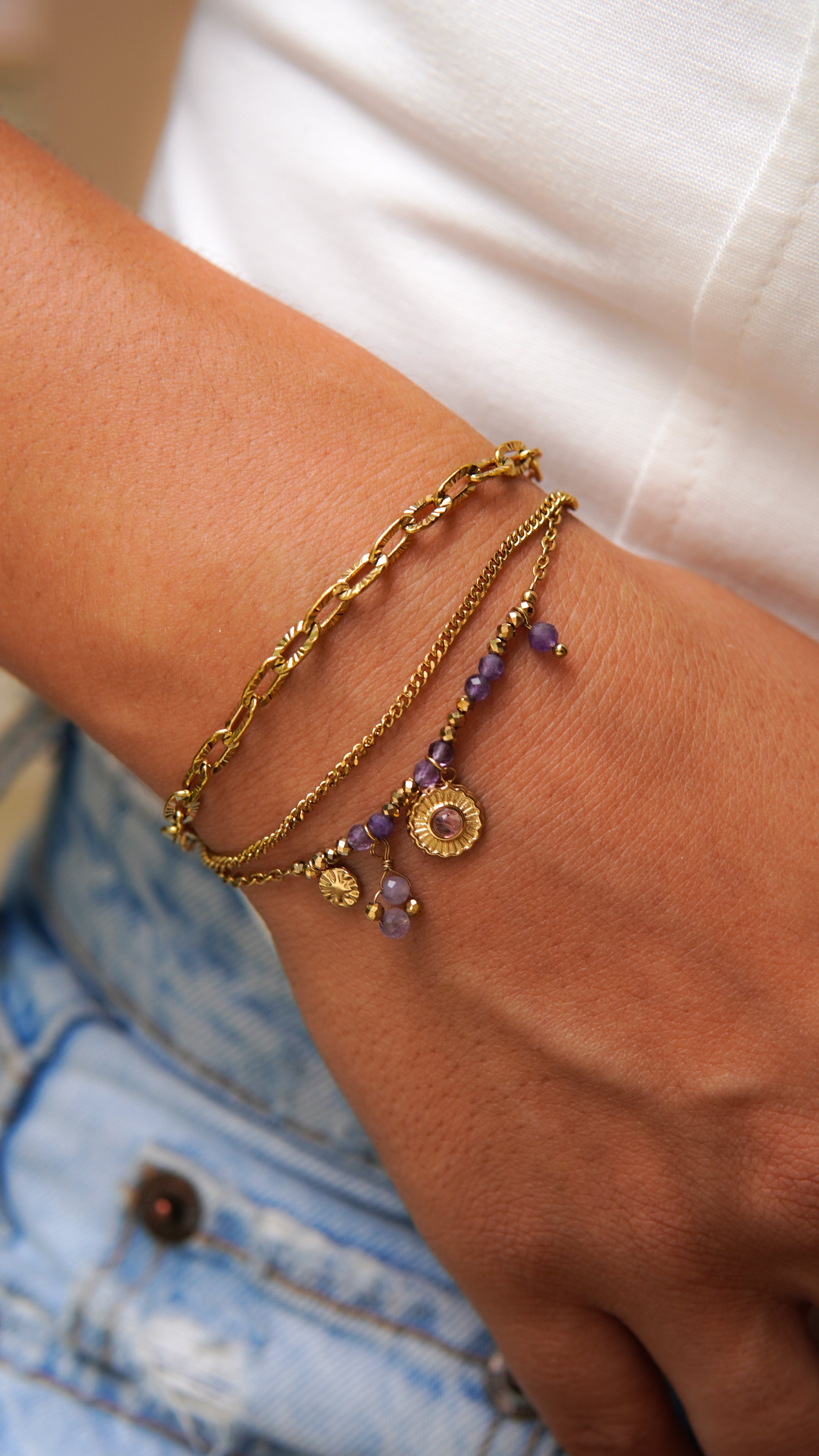 Brazalete Amatista