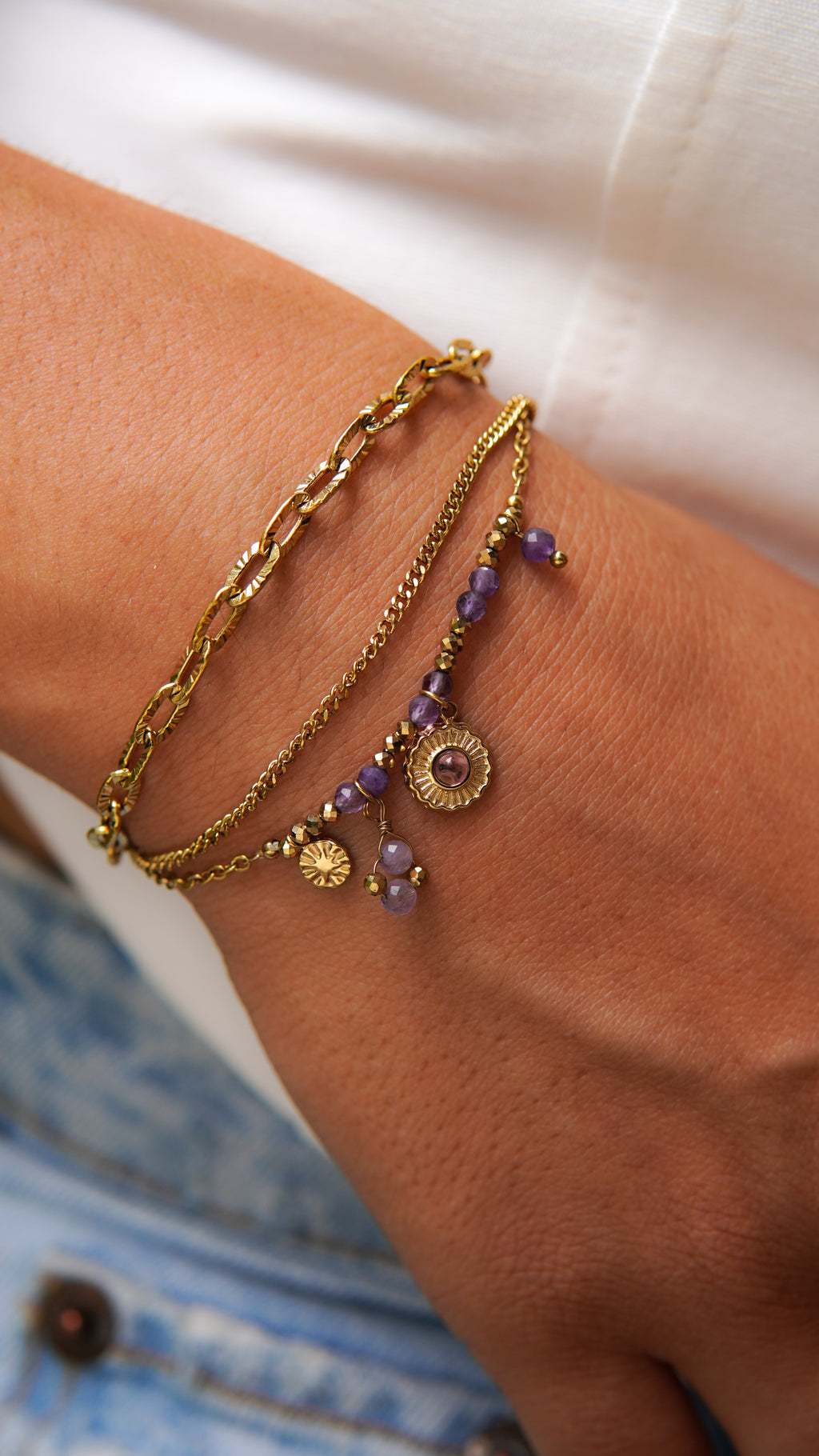 Brazalete Amatista