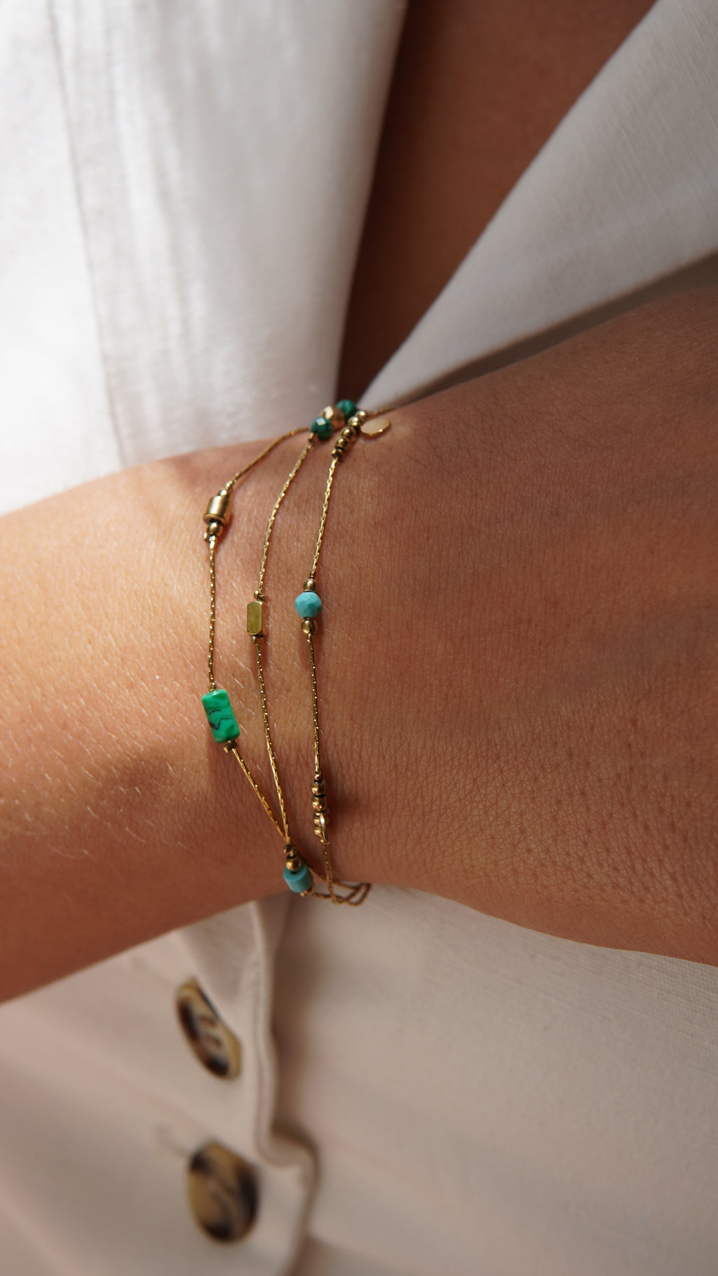 Brazalete Malaquita