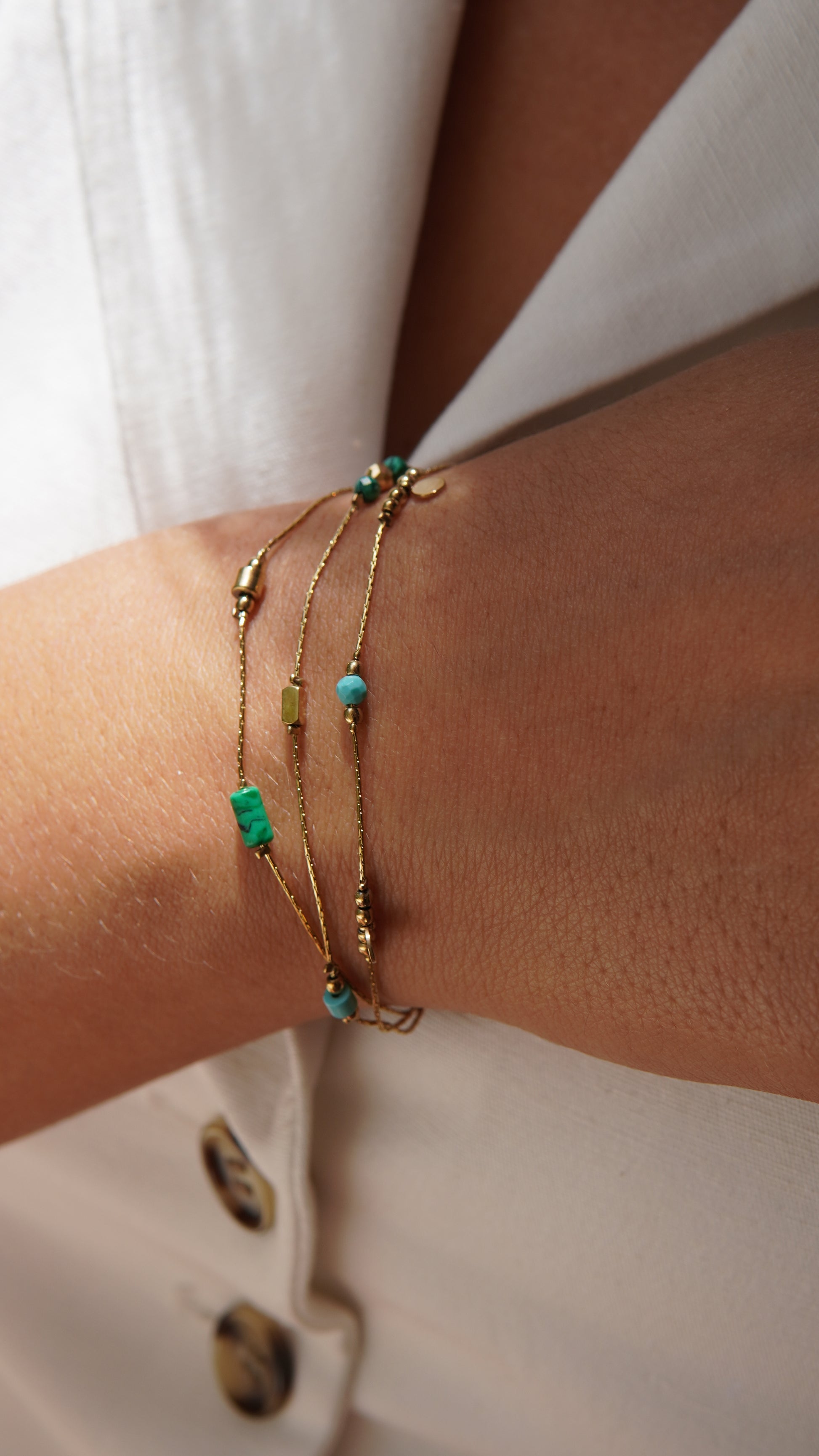 Brazalete Malaquita